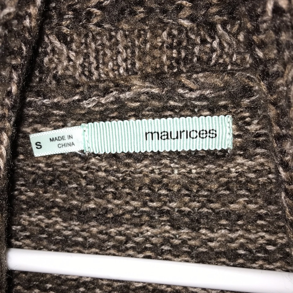 ✅Maurices Open Cable Knit Cardigan - Picture 3 of 7